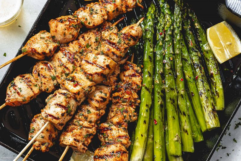 Best Chicken Skewers Recipe - Chicken Vibes