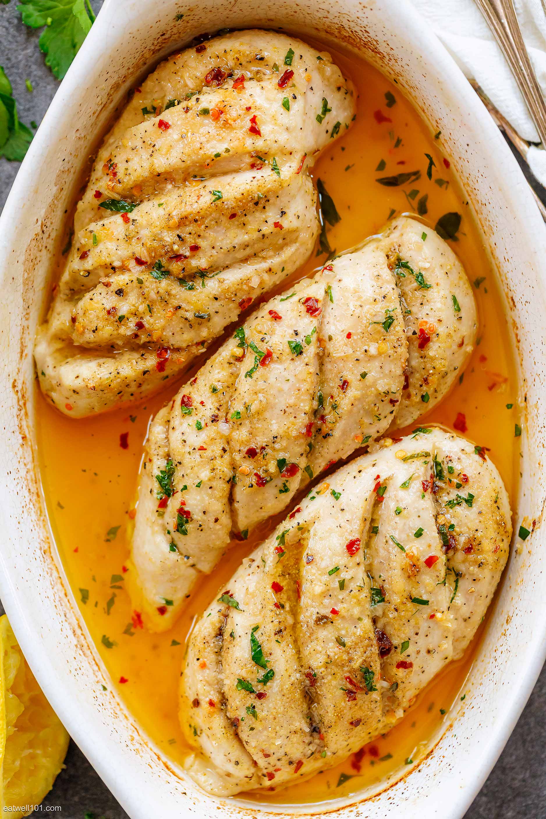 Oven Baked Chicken Breast Recipe – How to Bake Chicken Breasts — Eatwell101