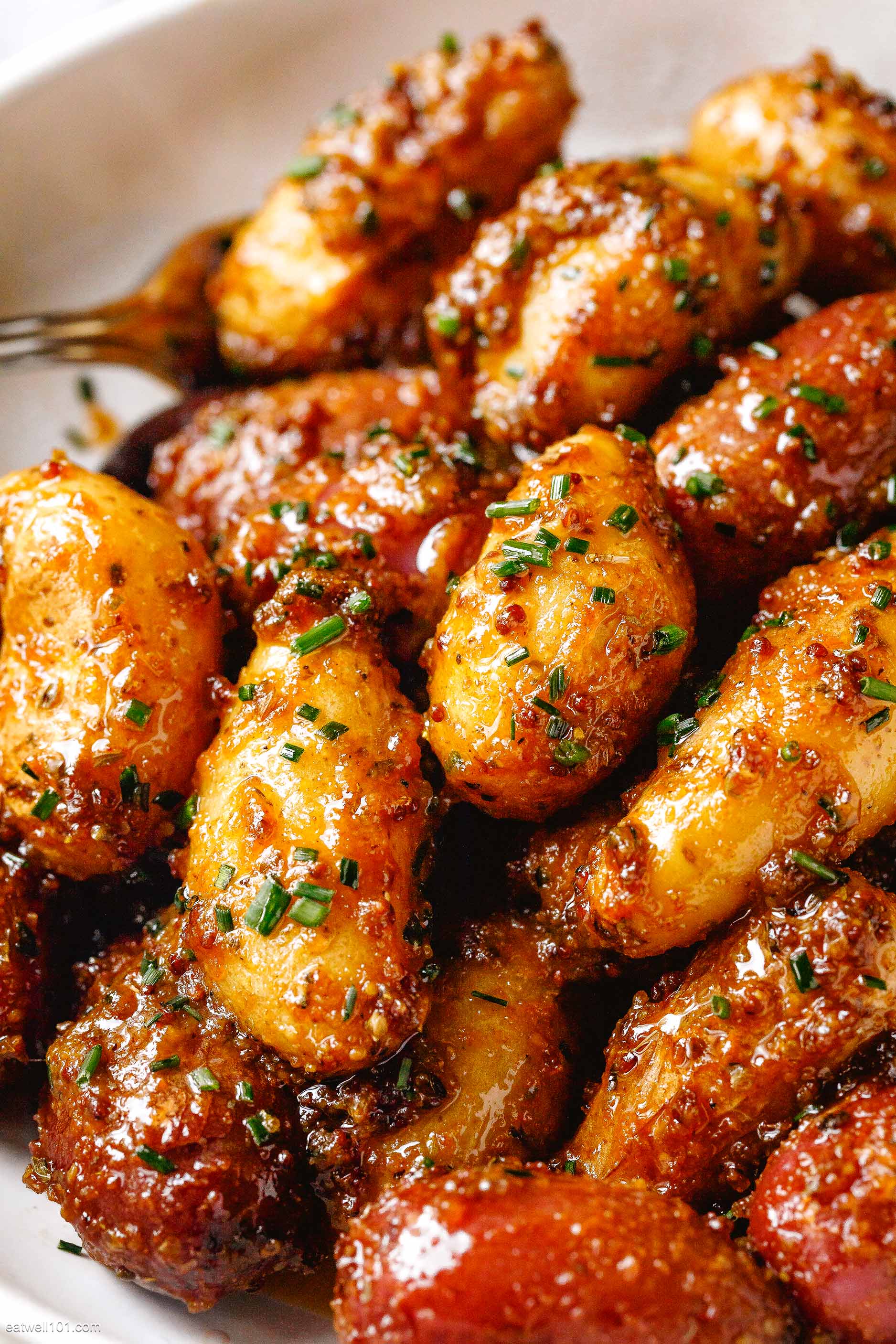 Honey Mustard Potatoes