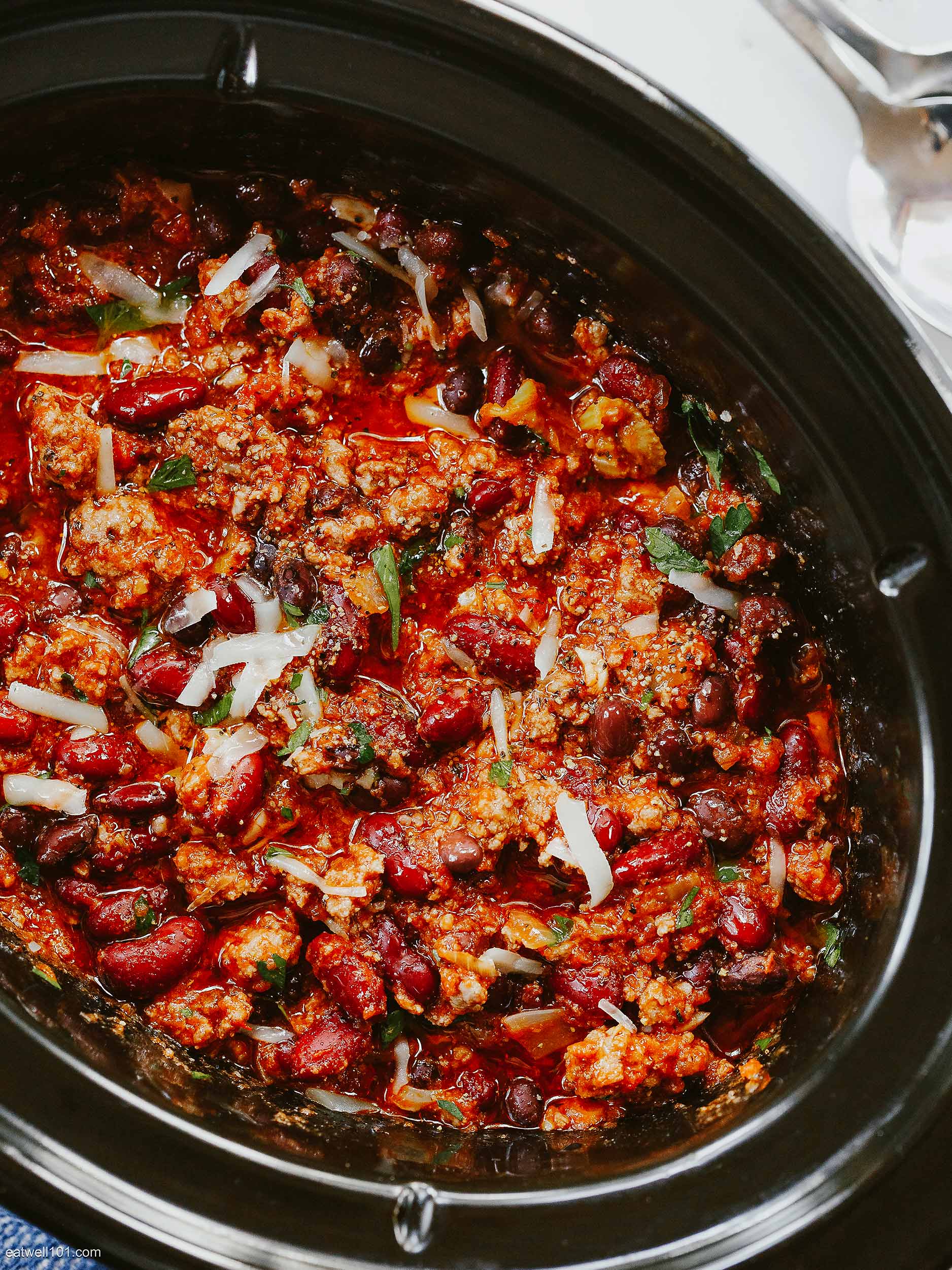 Homemade Chili, For my first dish using the Rival Crockpot,…