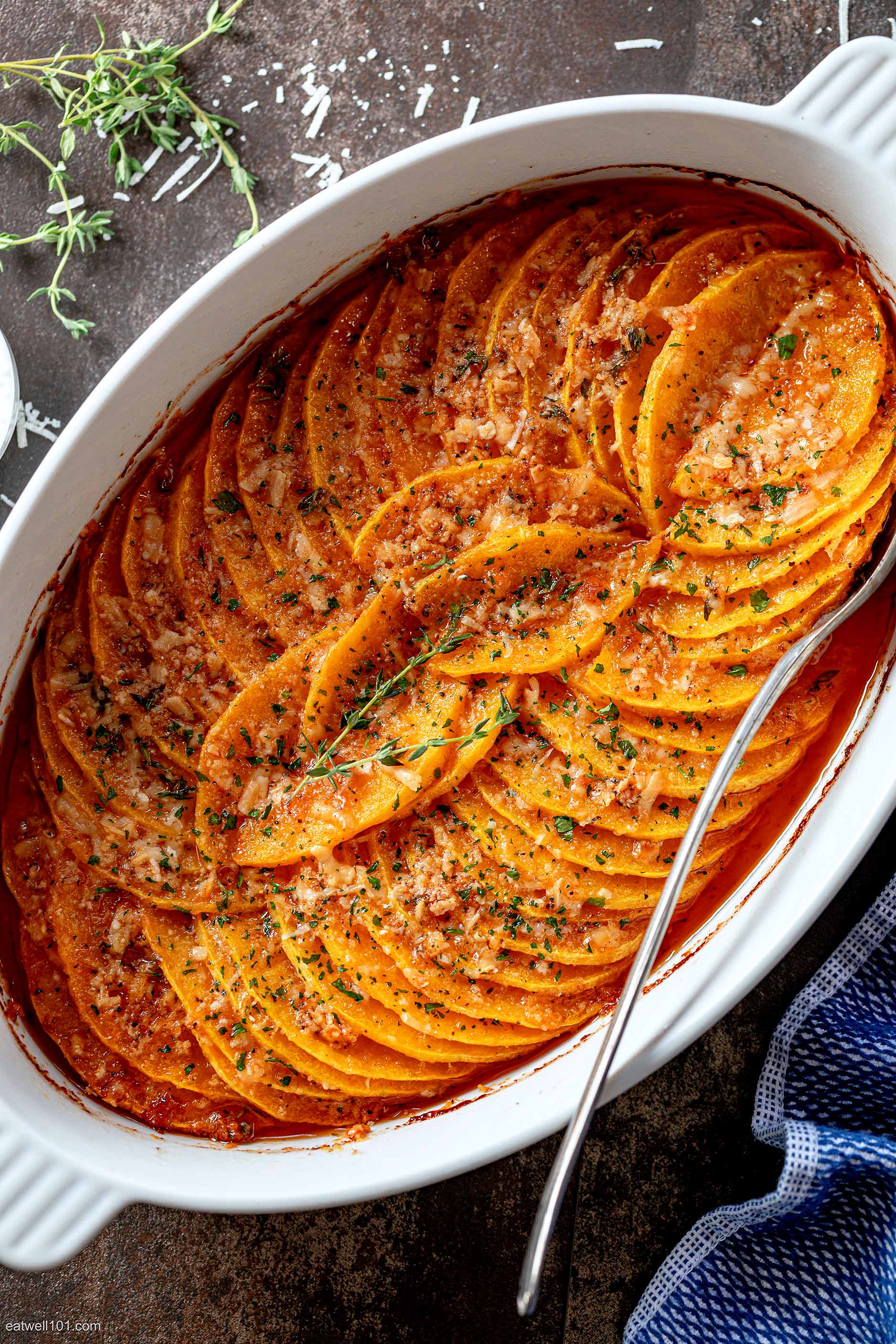 4- Ingredient Oven-Roasted Butternut Squash - Healthy Fitness Meals