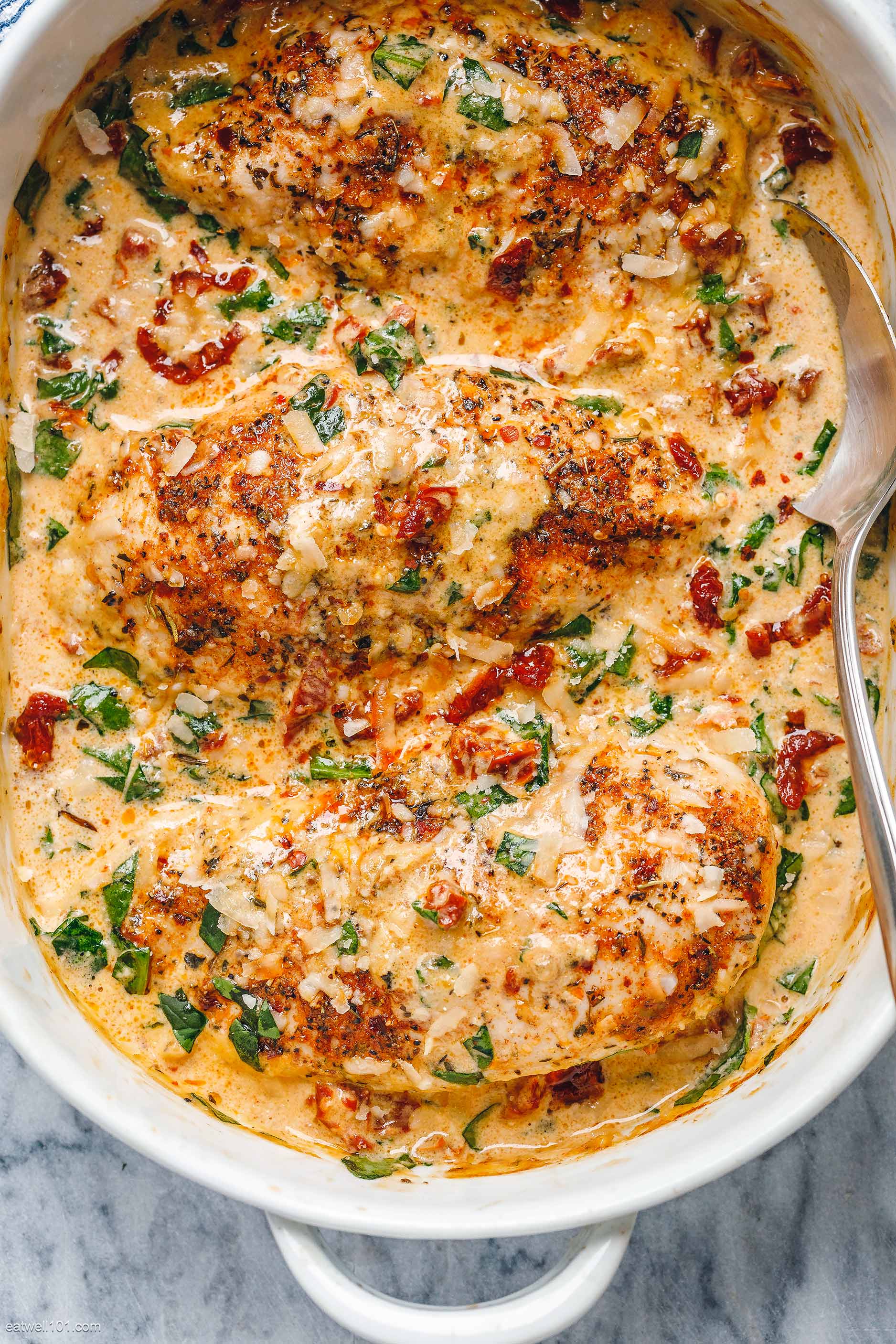 Creamy Baked Chicken Breasts Recipe How To Bake Chicken Breasts — Eatwell101