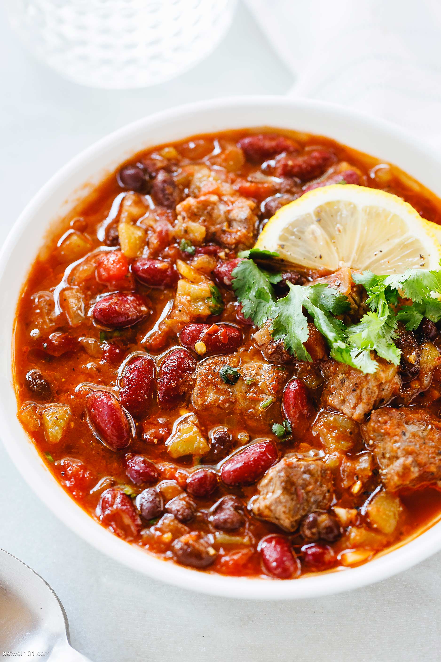 Slow Cooker Beef Chili Recipe Crockpot Beef Chili Recipe — Eatwell101