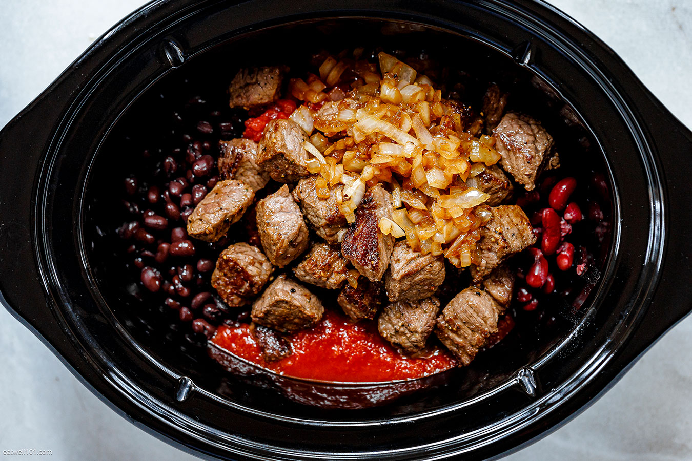 Crockpot Beef Chili • Salt & Lavender