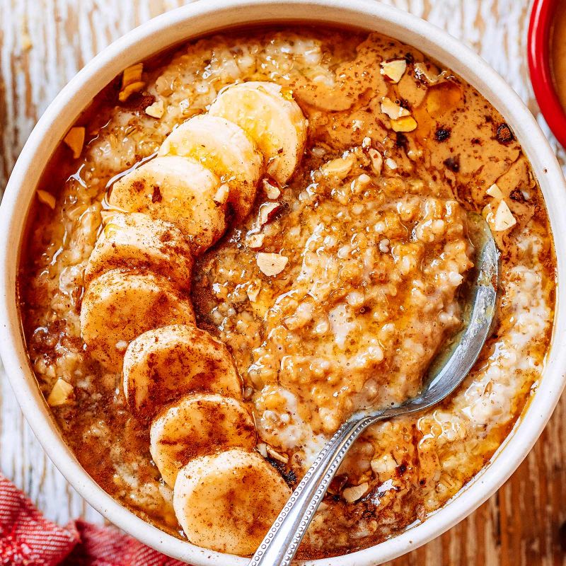 instant-pot-steel-cut-oats-recipe-with-banana-peanut-butter-oatmeal