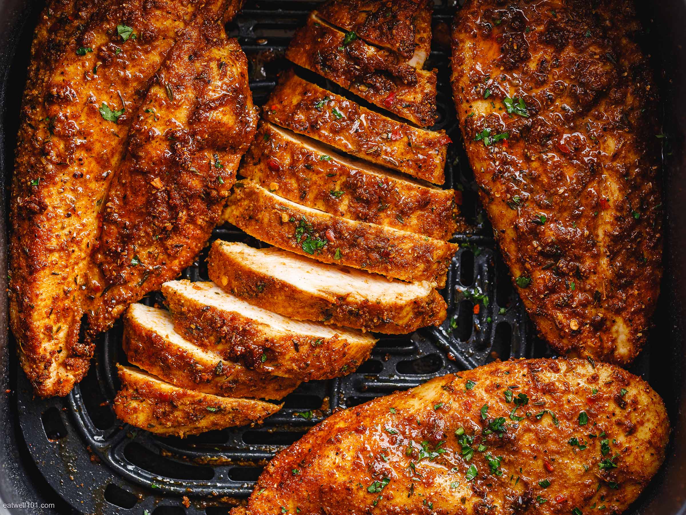 Air Fryer Chicken Breast Recipe – Air Fryer Chicken Recipe (Tender and  Juicy!) — Eatwell101