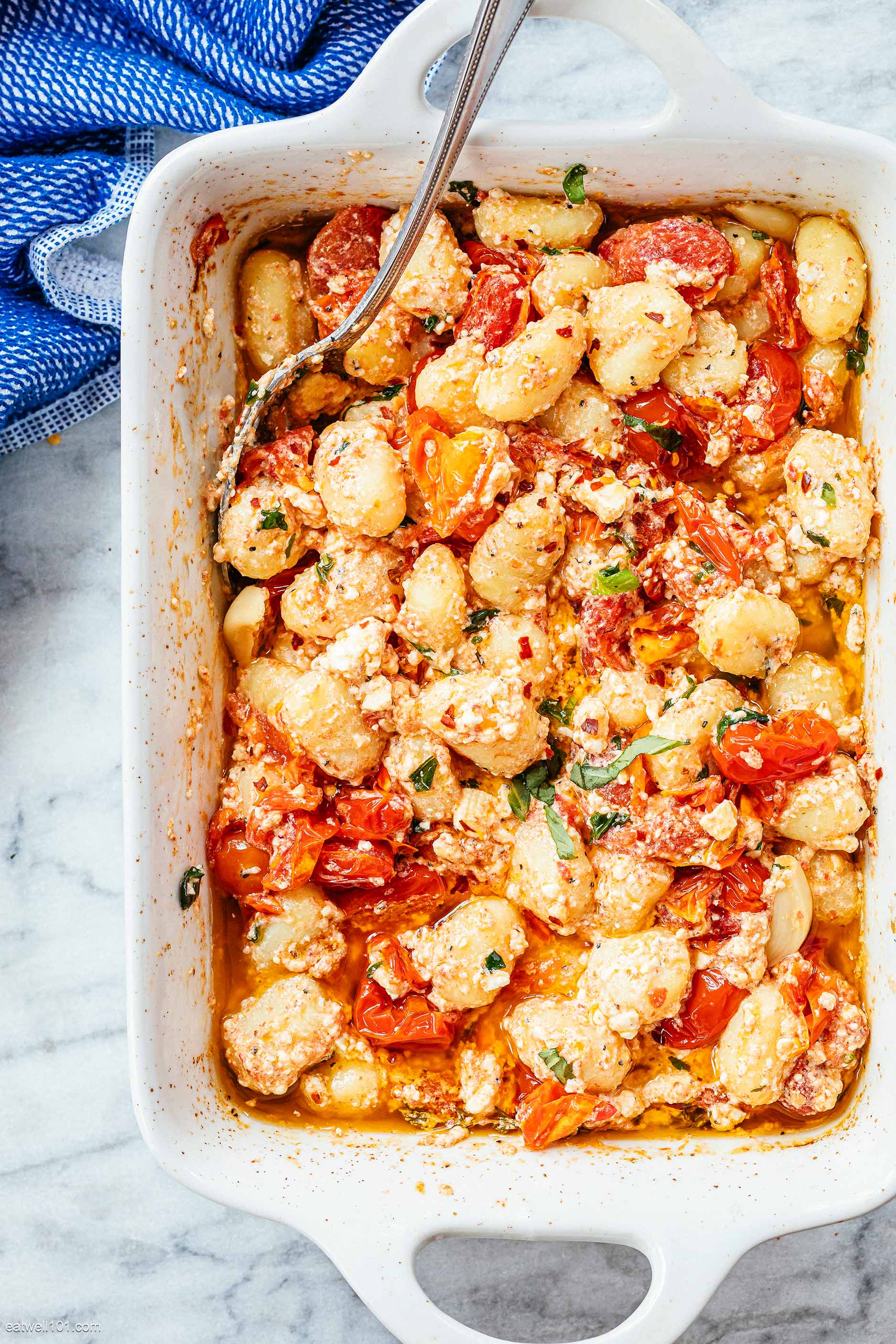 Baked Feta Gnocchi Recipe Baked Gnocchi Feta Tomato — Eatwell101 