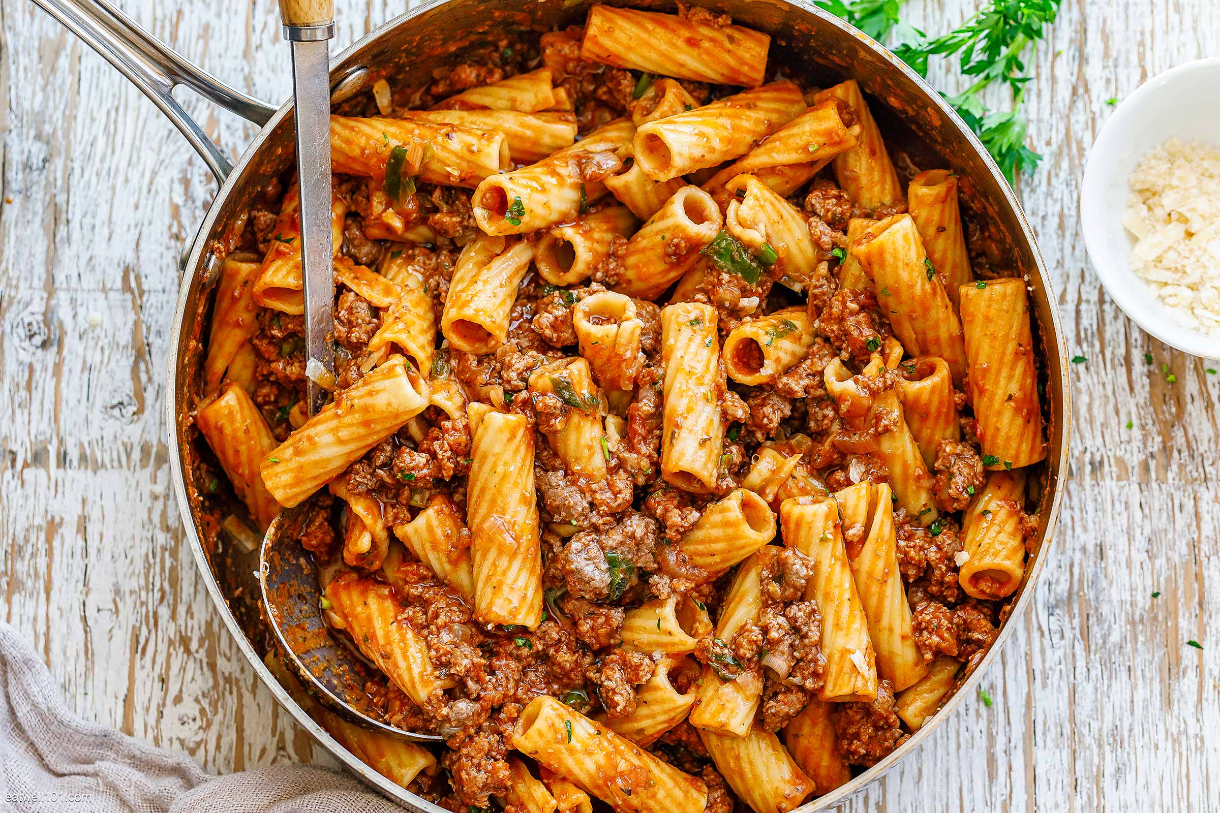 Pasta And Meat Sauce