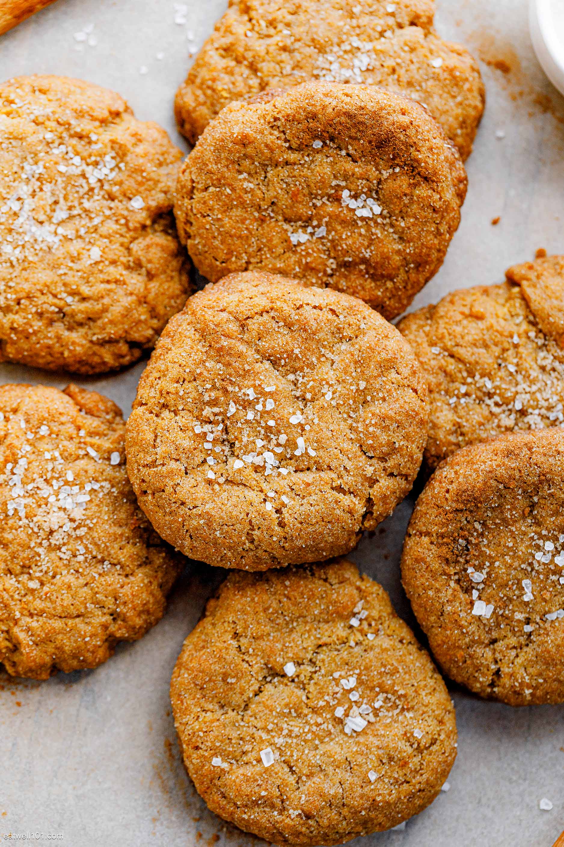 Chewy Pumpkin Cookies Recipe Pumpkin Spice Cookies Recipe Eatwell101