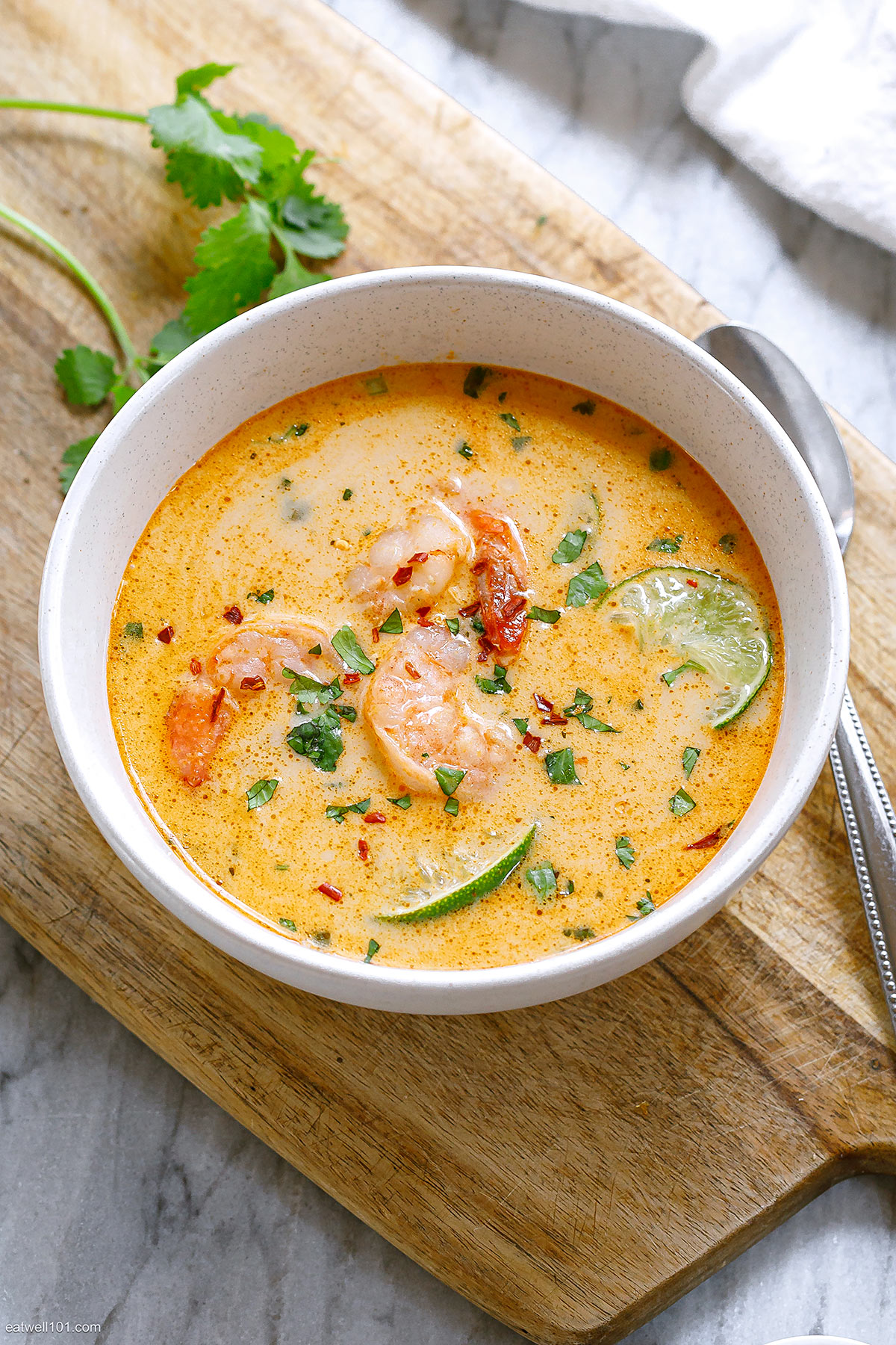 Thai Shrimp Soup Recipe – Easy Shrimp Soup — Eatwell101