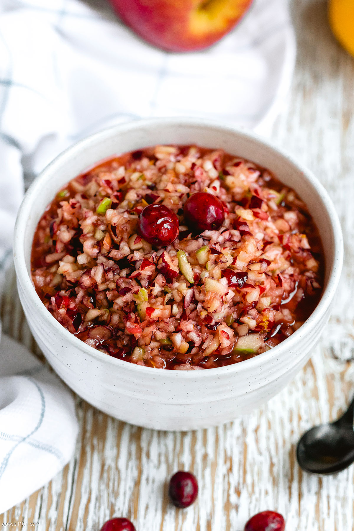 Apple Cranberry Relish Recipe – No-Cook Cranberry Relish Recipe ...