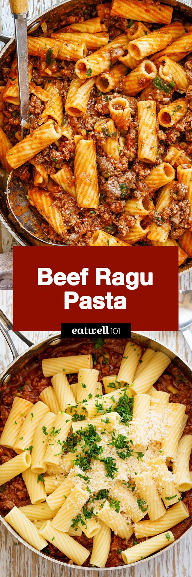 Ground beef pasta recipe - beef #pasta #sauce #recipe #eatwell101 - So delicious and so comforting! Everything is cooked in one pot - Everyone will love this easy pasta dish! 