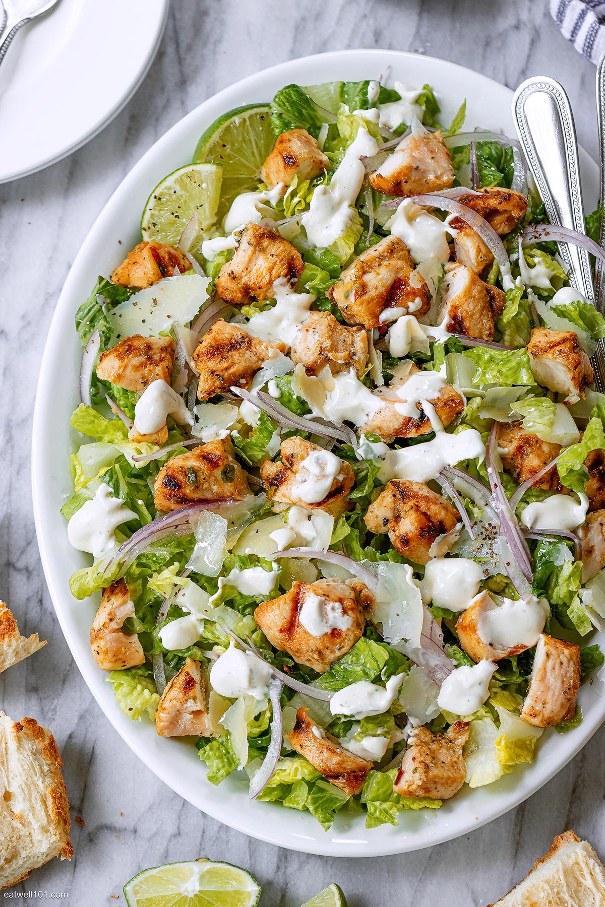 Honey Lemon Grilled Chicken Salad Recipe – Grilled Chicken Salad Recipe ...