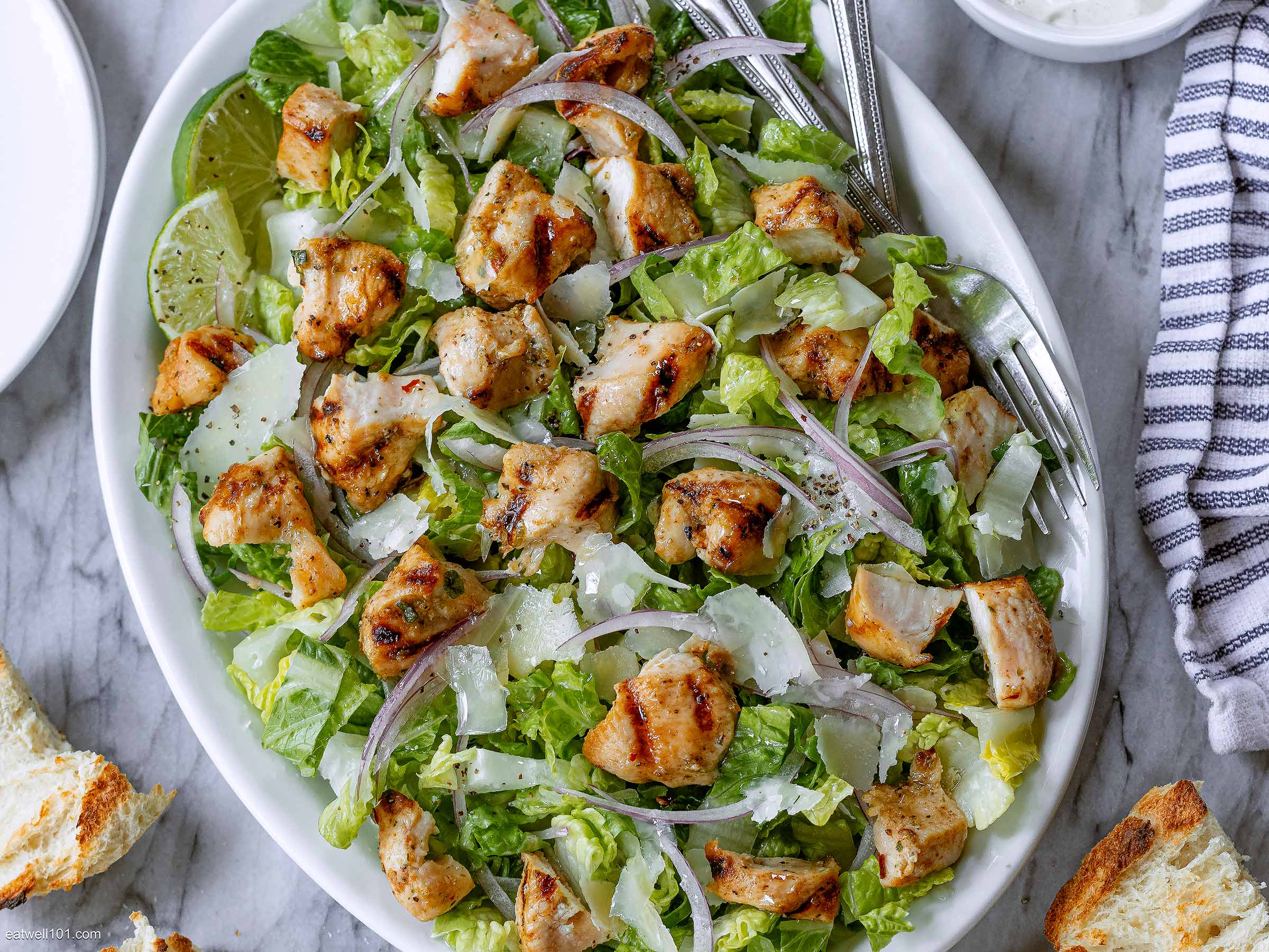 Honey Lemon Grilled Chicken Salad Recipe – Grilled Chicken Salad Recipe ...