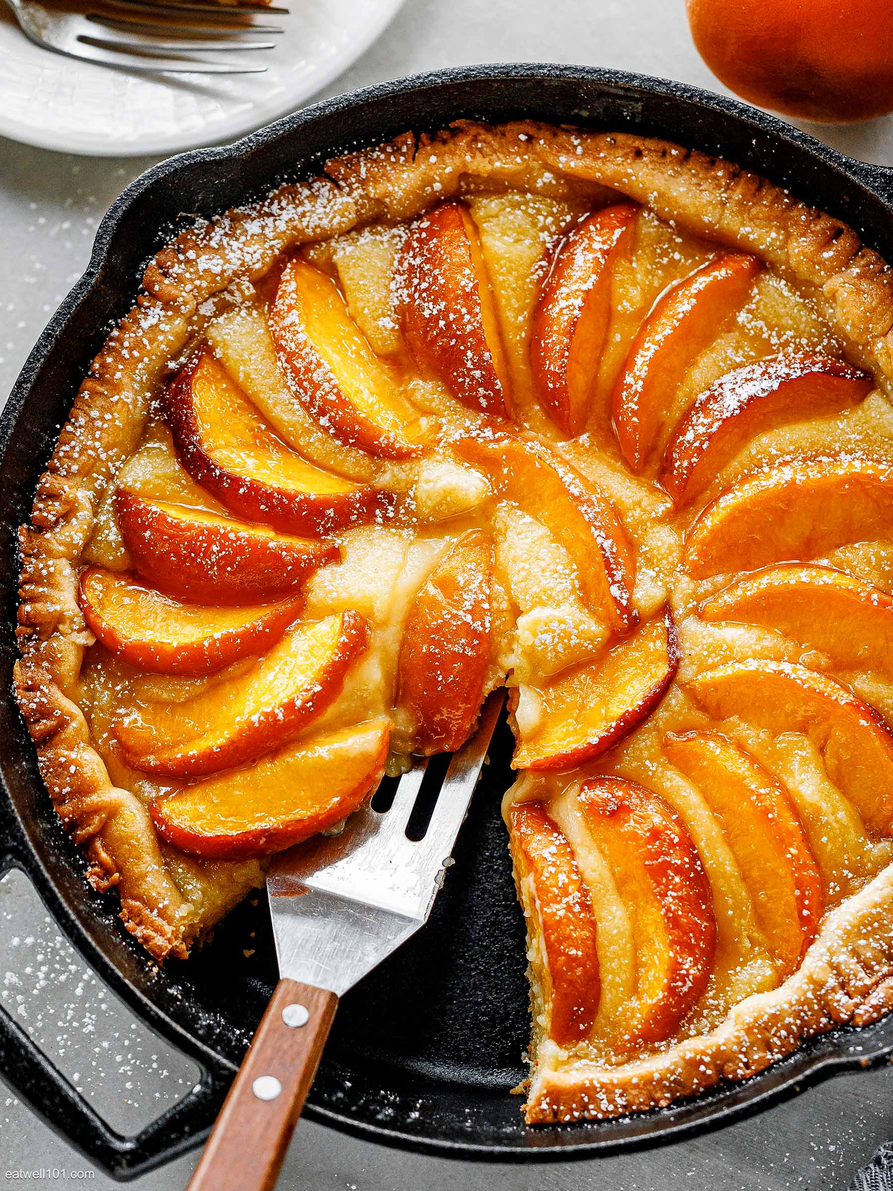 French Peach Tart Recipe – How to make Peach Tart — Eatwell101