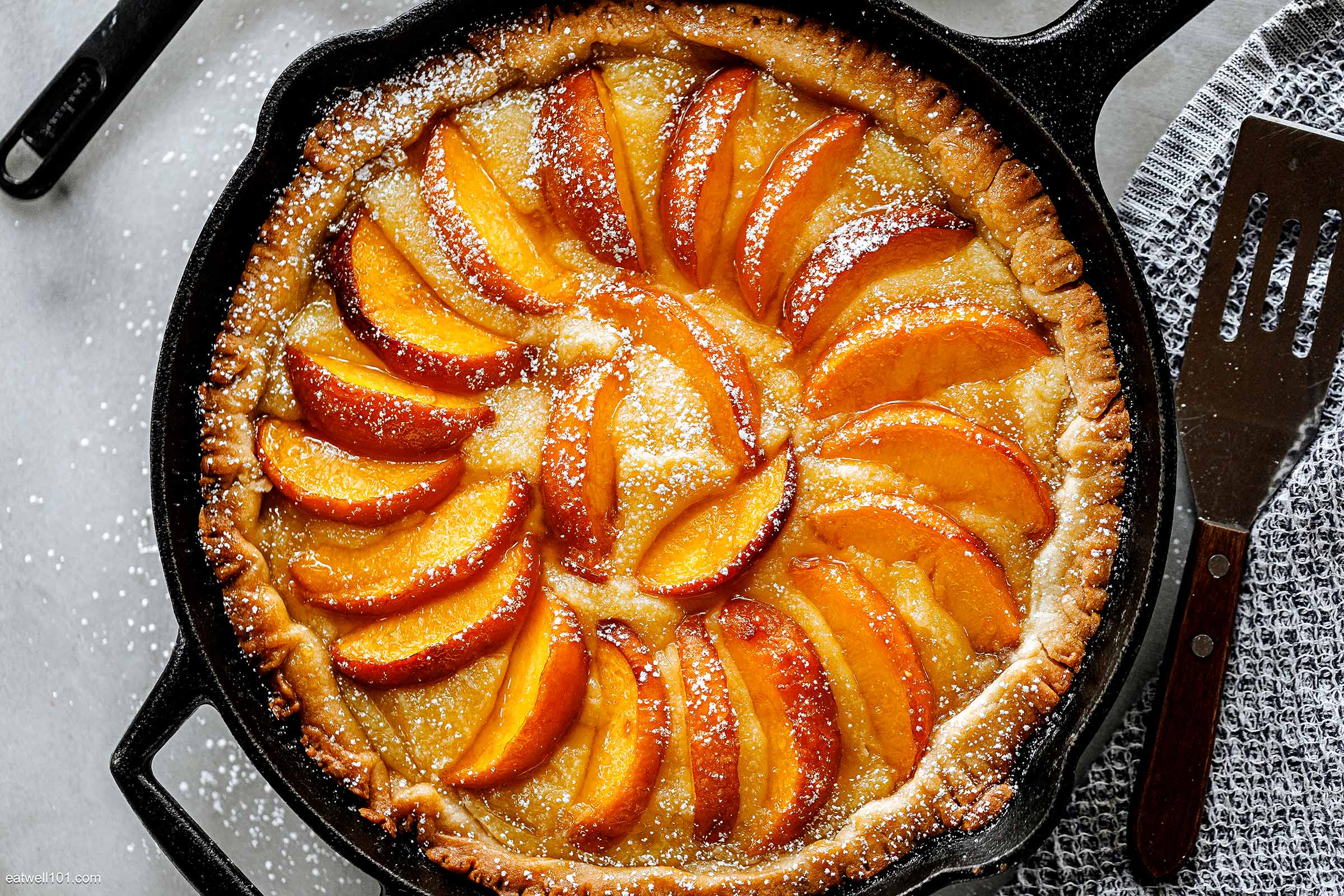 French Peach Tart Recipe – How to make Peach Tart — Eatwell101