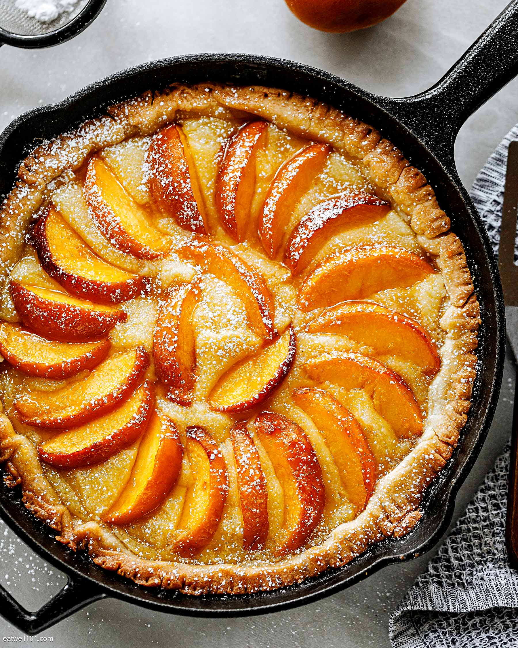 French Peach Tart Recipe – How to make Peach Tart — Eatwell101