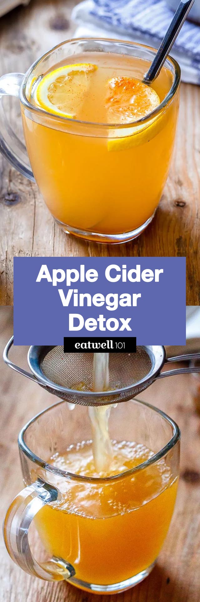 Apple Cider Vinegar Detox Drink - #apple-cider-vinegar #detox #recipe - Cleanse, and boost your energy!