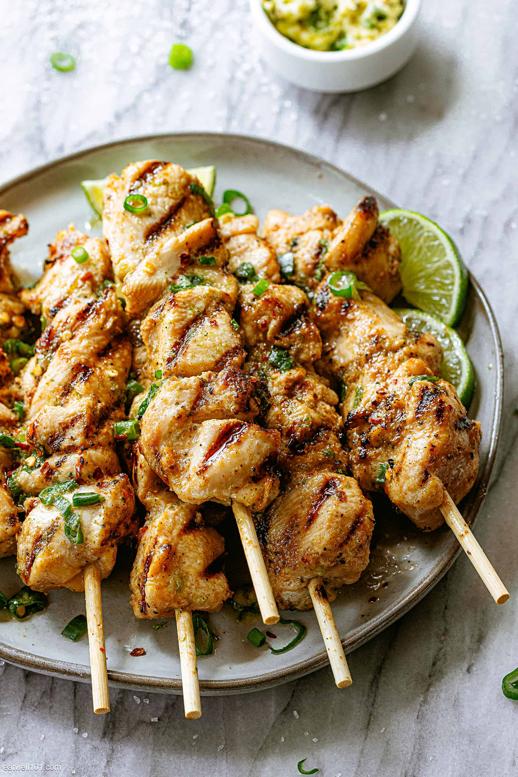 grilled chicken kabobs