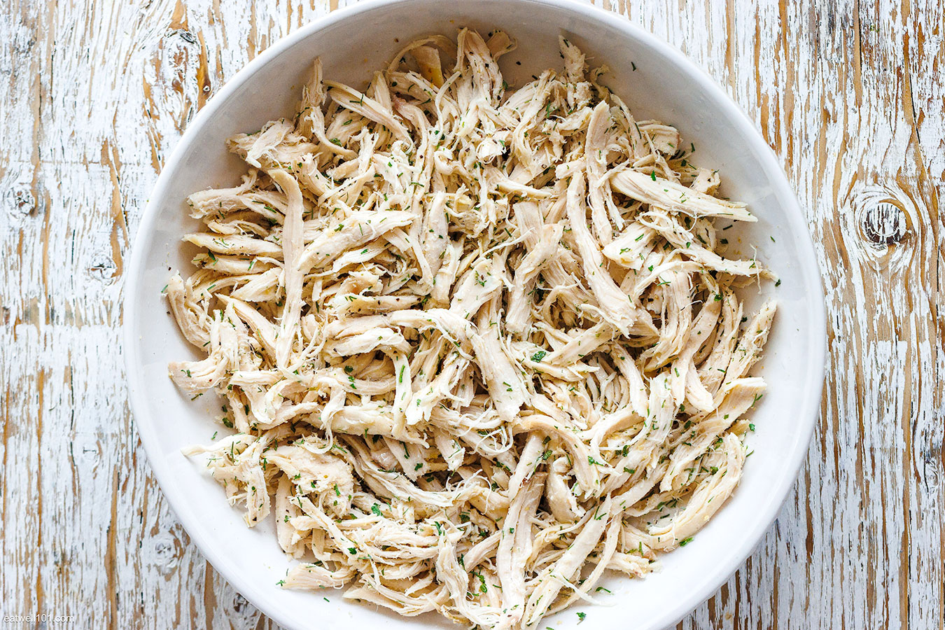 shredded chicken