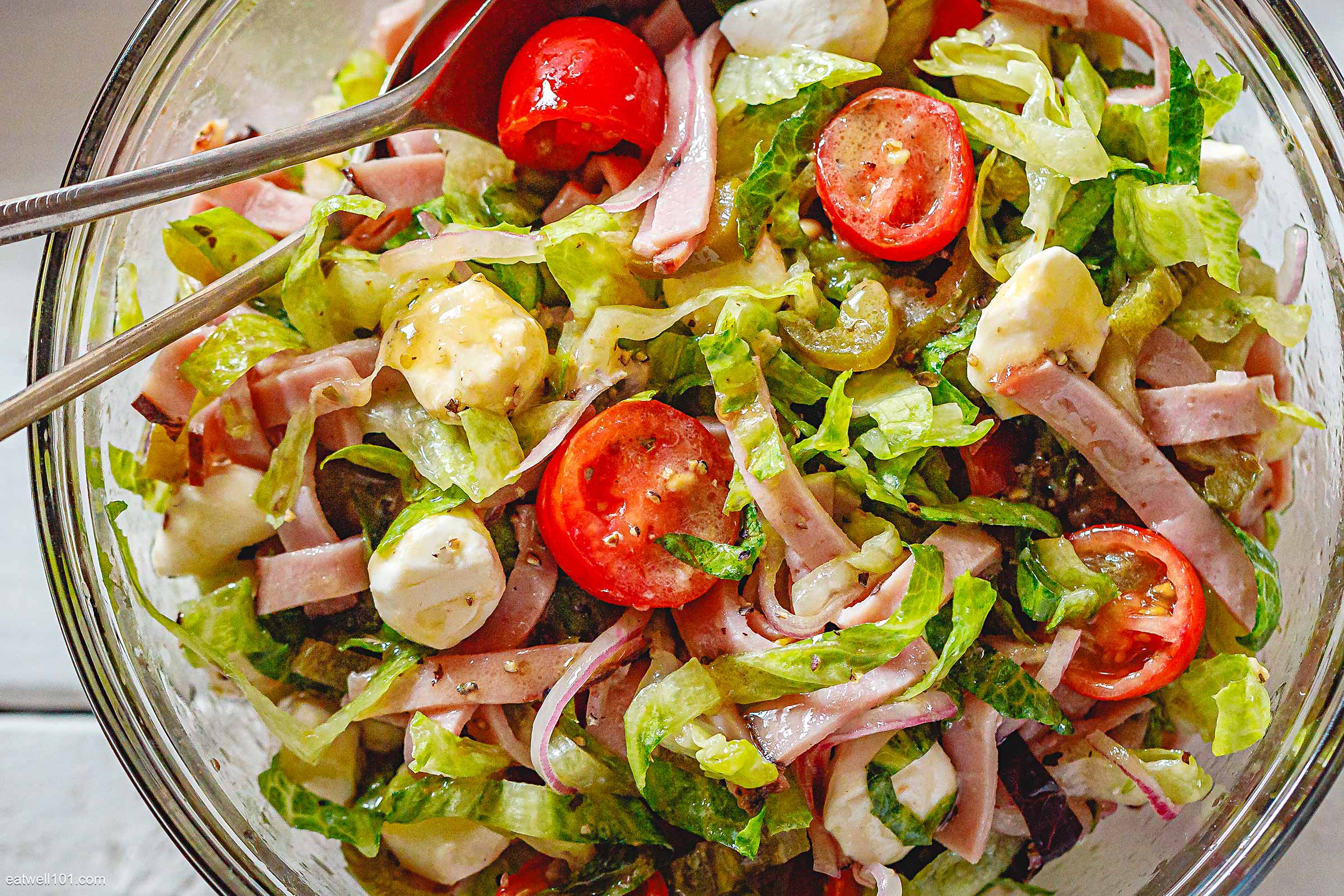 Mozzarella Chopped Salad