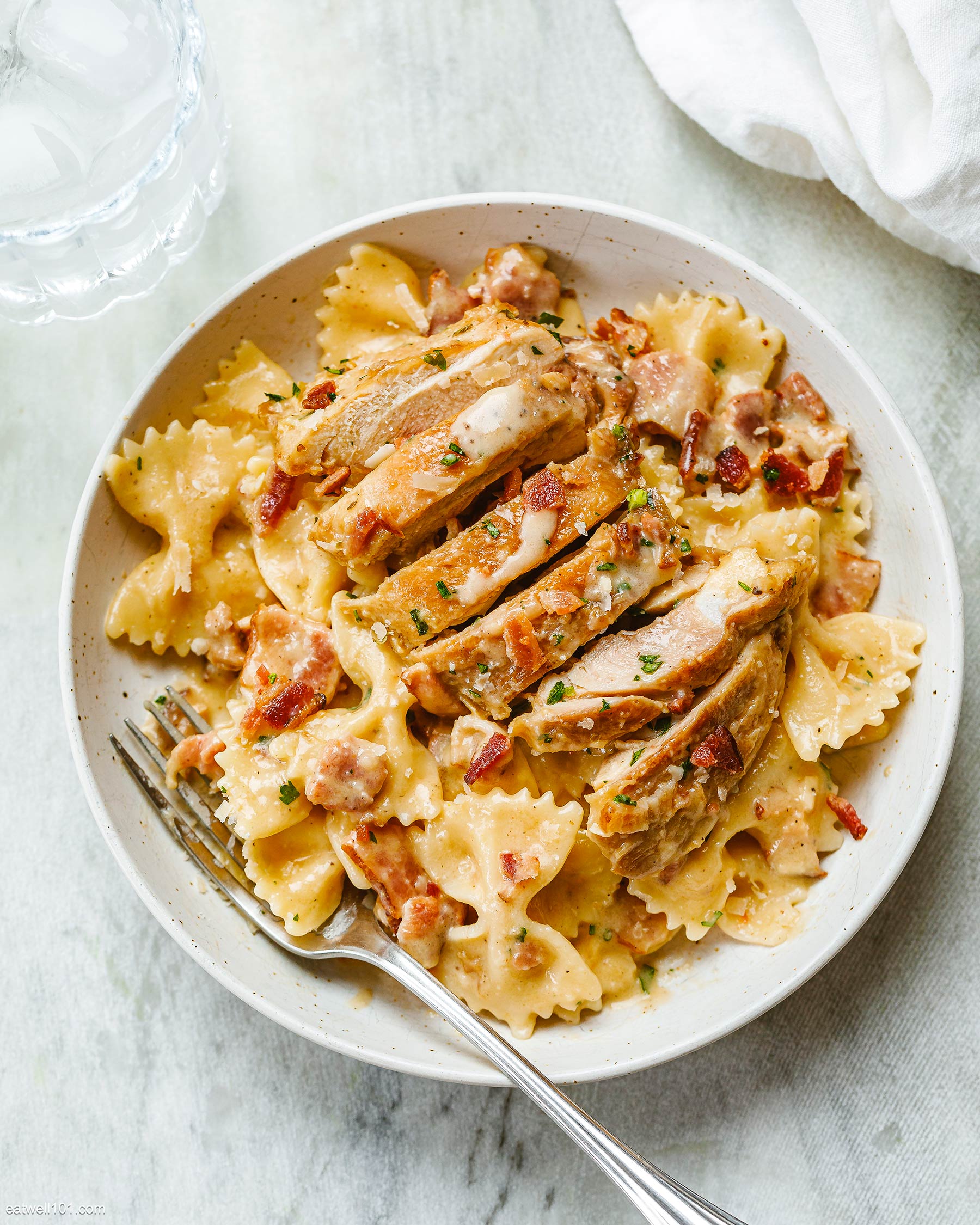 bacon chicken pasta recipe