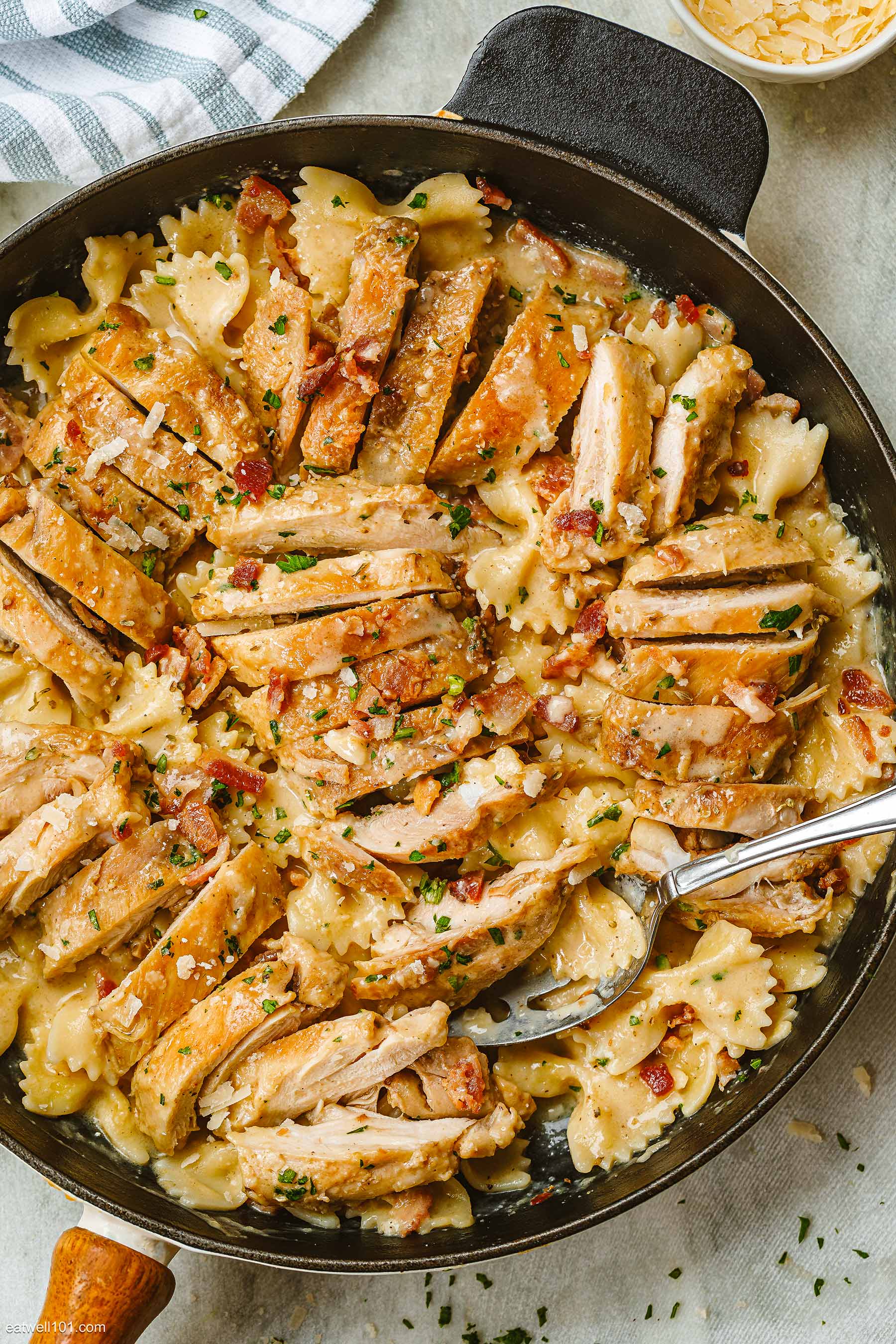 creamy chicken pasta recipe