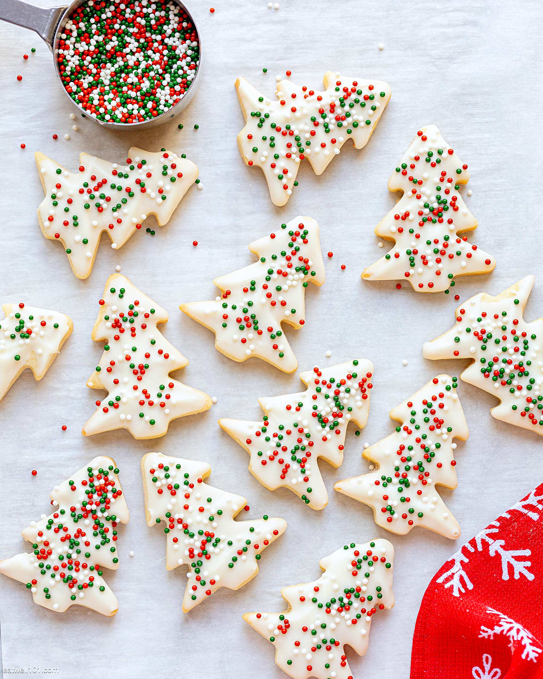 Shortbread Christmas Cookies Recipe — Eatwell101