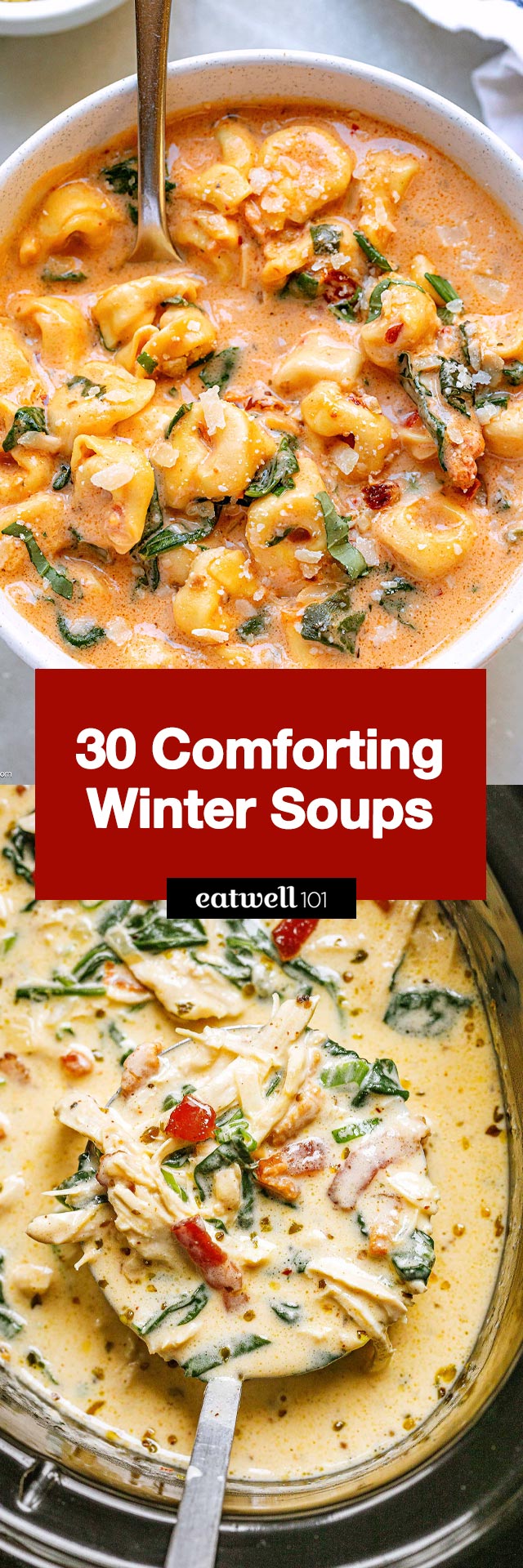 30 Comforting Winter Soup Recipes! - #soup #recipes #winter #eatwell101 - Craving comfort this winter? Dive into our cozy soup recipes because we have the perfect bowl to warm your nights!