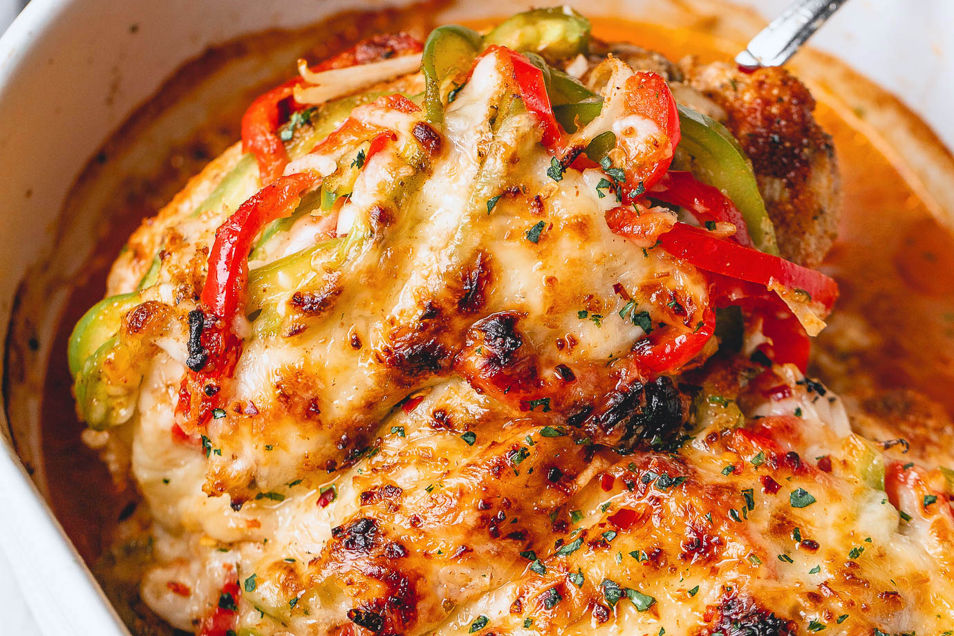 12 Chicken Recipes with Peppers and Onions