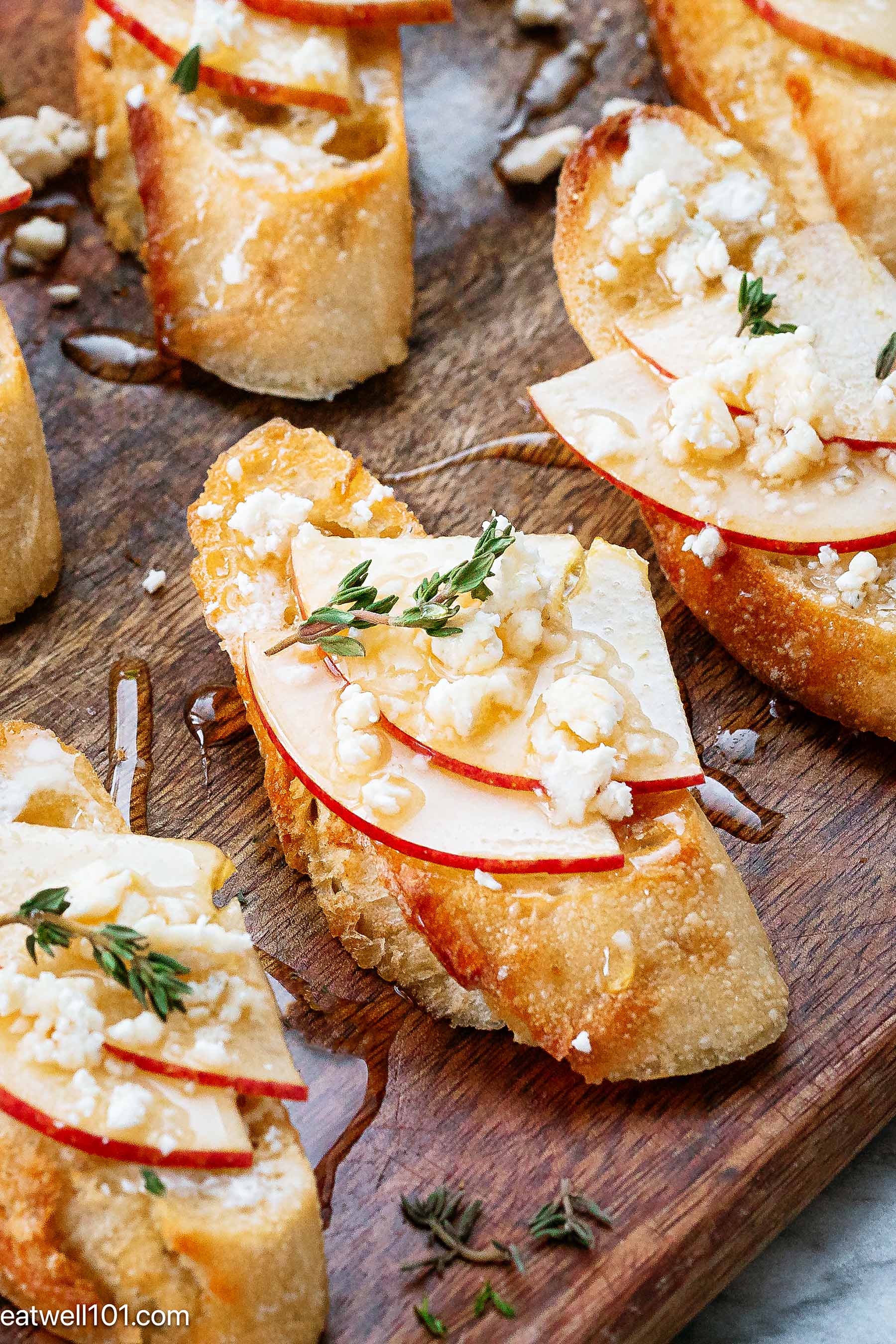 apple feta appetizer