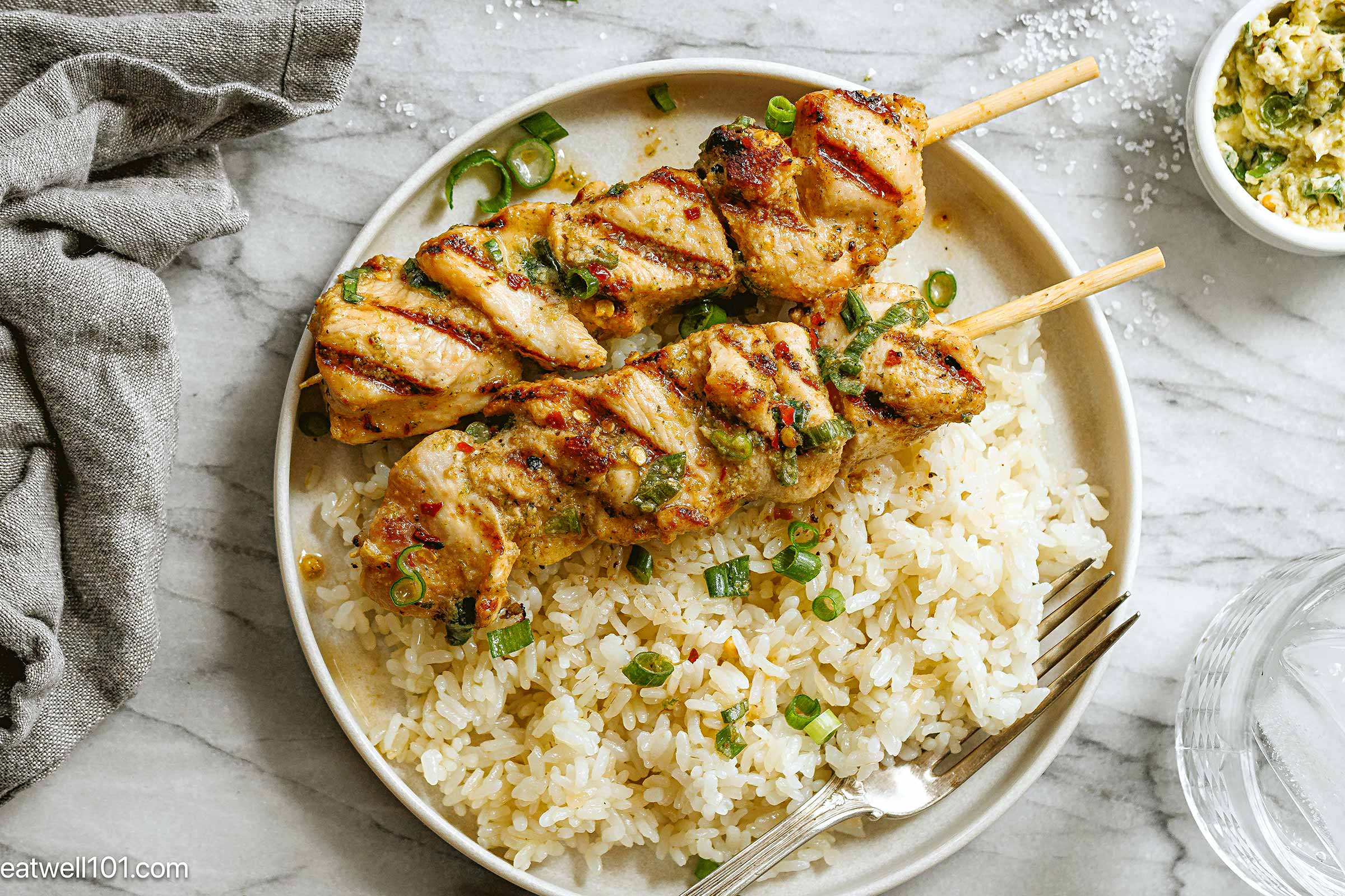 Honey-Garlic Chicken and Rice