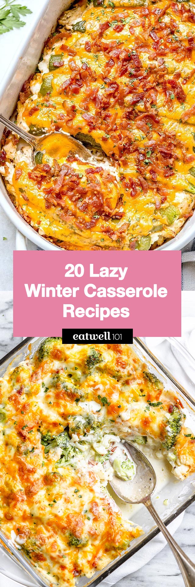 20 Lazy Winter Casserole Recipes - #winter #casserole #recipes - Try our Winter casserole recipes and fight back on cold weather outside!